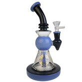 ON POINT GLASS | MILK BLUE | 2 TONE BALL AND CONE